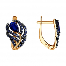 Серьги из серебра 925 пробы 88020078
