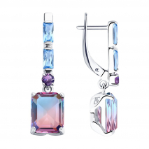 Серьги из серебра 925 пробы 92022002