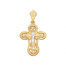 Кресты из серебра 925 пробы 93120036