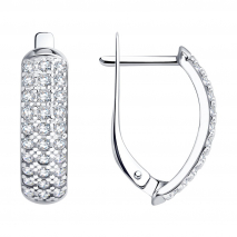 Серьги из серебра 925 пробы 94020058