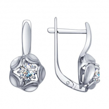 Серьги из серебра 925 пробы 94022466