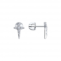 Серьги из серебра 925 пробы 94024850
