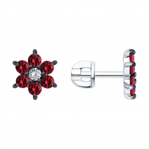 Серьги из серебра 925 пробы 94026063